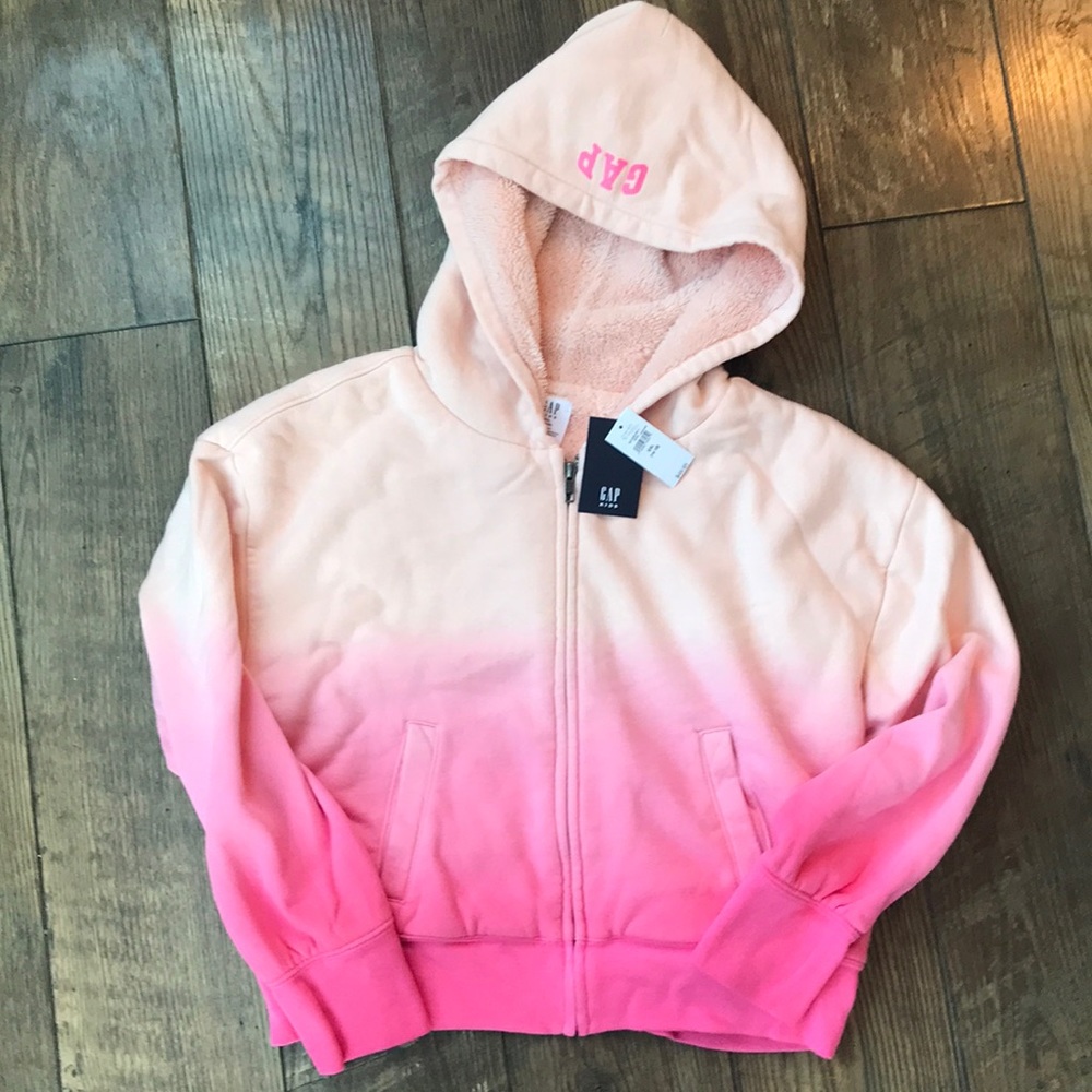 Gap Sherpa lined sweatshirt